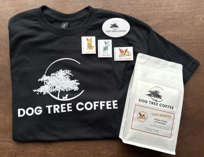 Coffee, T-Shirt, Sticker BUNDLE