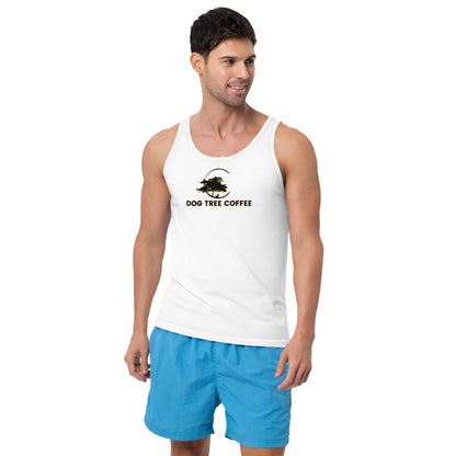 Tank Top - Dog Tree Logo Black/Gold